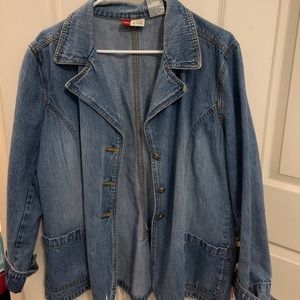 Jean blazer